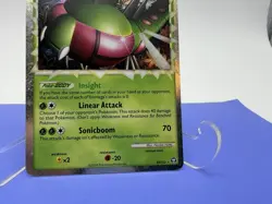 Yanmega Prime 98/102 HGSS Triumphant Pokemon Card Holo Foil Rare MP - Image 5