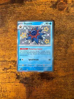 Starmie 119/091 Pokemon Paldean Fates Shiny Rare Card - NM - Image 1