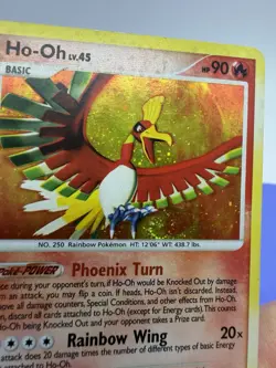 SWIRL Pokemon TCG Ho-Oh 10/132 Secret Wonders Holo Rare 90 HP English Phoenix - Image 4