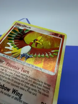 SWIRL Pokemon TCG Ho-Oh 10/132 Secret Wonders Holo Rare 90 HP English Phoenix - Image 5