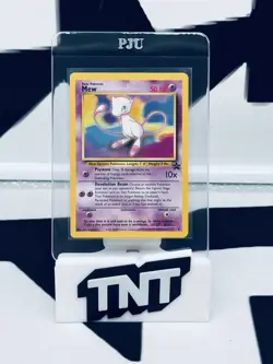 Mew Promo 8 Black Star Promo WOTC Pokemon TCG (A) - Image 1