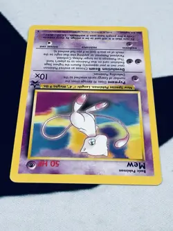 Mew Promo 8 Black Star Promo WOTC Pokemon TCG (A) - Image 4