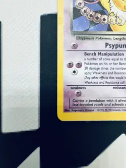 Pokemon Dark Hypno 9/82 Team Rocket Holo Rare WOTC - Image 5