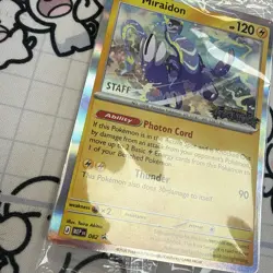 SEALED Pitch Black prerelease STAFF promos Pokemon - Image 2