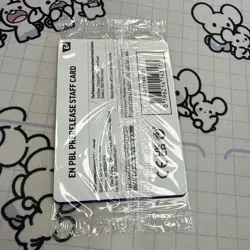 SEALED Pitch Black prerelease STAFF promos Pokemon - Image 4