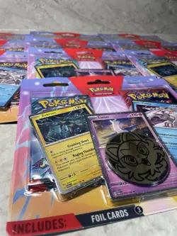 Pokemon Scarlet & Violet 2 Pack Blister Zekrom Latios Palkia - Lot of 10 - Image 2