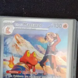 Pokemon ME: Ascended Heroes Ethan's Magcargo 222/217 Illustration Rare Holo - Image 4