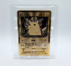 Sealed Pokemon Pikachu Gold Metal Celebrations Ultra Premium Collection 58/102 - Image 1