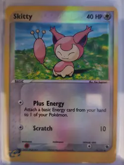 Skitty 70/109 EX Ruby & Sapphire Reverse Holo Pokemon TCG - Image 1