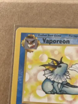 1999 Pokemon Jungle #28/64 Vaporeon 1st Edition EX Non Holo Rare - Image 5
