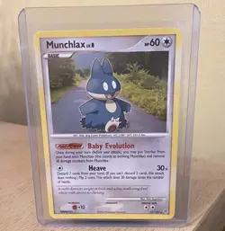 Pokemon TCG Munchlax Diamond and Pearl 33/130 English - Image 1
