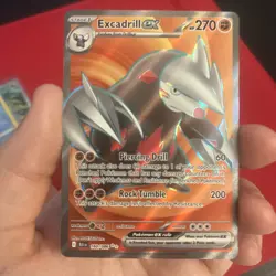 EXCADRILL EX 160/086 BLACK BOLT ULTRA RARE HOLO NEAR MINT - Image 1