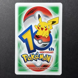 Pokemon Center 10th Anniversary Green Deck Playing Card 2006 UK *PICK ONE* UK - Image 5