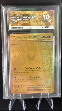 Mega Gardevoir EX 187/132 Hyper Rare Meg En-Mega Evolution Pokemon ACE 10 - Image 1
