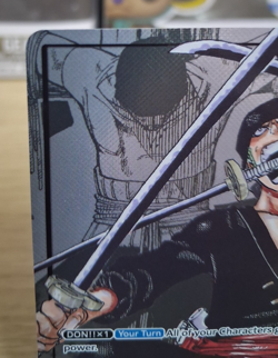 Roronoa Zoro OP01-001 L Alternate Art OP-01 Romance Dawn 25th Anniversary - Image 2