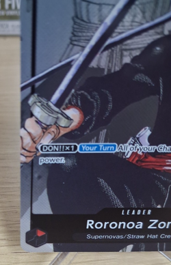 Roronoa Zoro OP01-001 L Alternate Art OP-01 Romance Dawn 25th Anniversary - Image 4