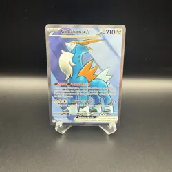 Cobalion ex 103/086 Full Art Holo Chaos Rising Pokemon Card - Image 1