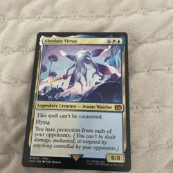 ABSOLUTE VIRTUE Final Fantasy FIN Magic MTG CARD English - Image 2
