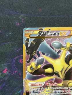 Alakazam EX 125/124 XY Fates Collide 2016 Secret Holo Rare Pokemon Card TCG - Image 2
