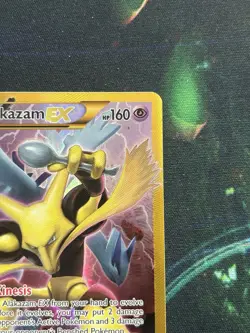 Alakazam EX 125/124 XY Fates Collide 2016 Secret Holo Rare Pokemon Card TCG - Image 3