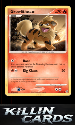 Growlithe 89/132 Pokemon Common Secret Wonders Card NM - Image 1