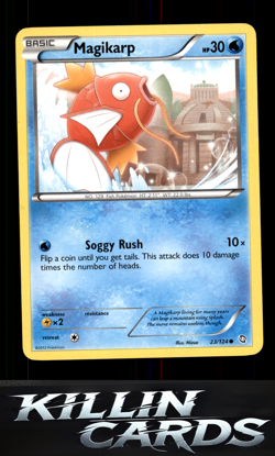 Magikarp 23/124 Pokemon Common Dragons Exalted Card LP - Image 1