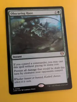Obscuring Haze. Rare Instant CMM Magic the Gathering Card. - Image 3