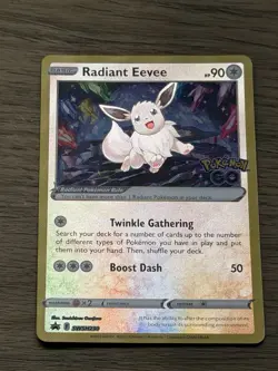 Radiant Eevee Promo SWSH: Sword & Shield Promo Cards SWSH230 NM - Image 1