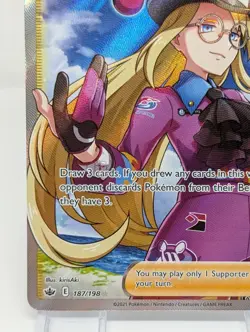Avery - 187/198 - Pokemon Chilling Reign Sword & Shield Full Art Rare Card NM - Image 4