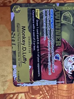 Monkey.D.Luffy (Winner Pack 2026 Vol. 2) P-106 One Piece Promotion Cards Foil - Image 2