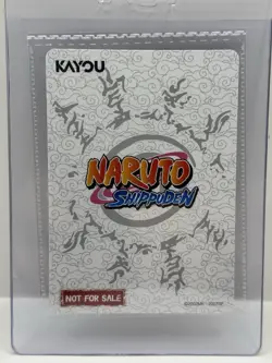 PSA Magazine x Kayou Exclusive NARUTO Uzumaki PROMO CARD December Sealed - Image 2