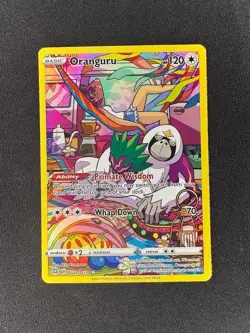 Oranguru TG12/TG30 Art Rare Pokemon TCG Sword & Shield Brilliant Stars Full Art - Image 1
