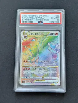 Charizard Vstar 118/100 - PSA 10 - Graded Japanese Pokemon Card - Image 3