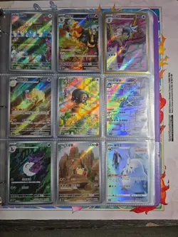 180 Pokemon Card Lot V VMAX EX Full Art Holo Rare AR SR Binder Collection - Image 1