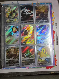180 Pokemon Card Lot V VMAX EX Full Art Holo Rare AR SR Binder Collection - Image 3