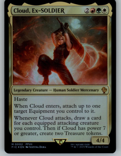 Cloud, Ex-SOLDIER Commander: Final Fantasy Foil #2 - Image 1