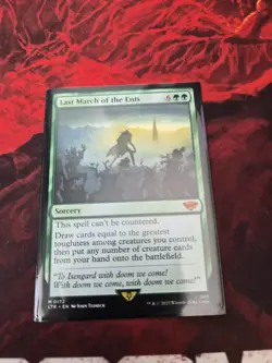 Last March of the Ents #172 (NM) Lord of the Rings LTR Magic MTG - Image 1