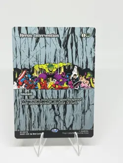 MTG Heroic Intervention (0078 Borderless) Marvel Universe Eternal-Legal Regular - Image 1