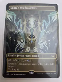 mtg, Spara's Headquarters (Borderless) Streets of New Capenna Regular NM - Image 1