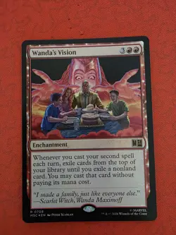 Wizards of the Coast MTG Wanda's Vision 0708 Rare Foil EN 2026 - Image 2