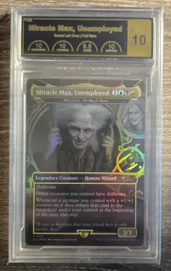 Miracle Max, Unemployed Foil Secret Lair MTG Princess Bride PCG Pristine 10 - Image 1