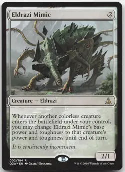 Eldrazi Mimic - Oath of the Gatewatch - Rare - Magic: The Gathering - Image 1