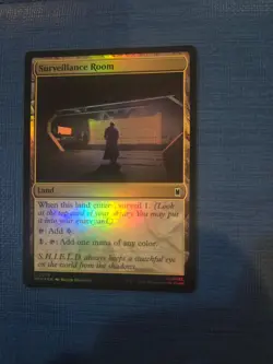 Surveillance Room 274 Common Marvel Super Heroes Magic: The Gathering Foil NM - Image 1