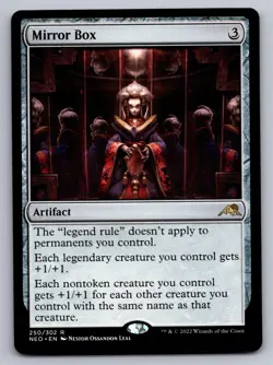 Mirror Box 250 Rare Kamigawa: Neon Dynasty MTG Near Mint - Image 1
