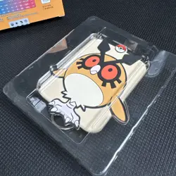 Pokemon TCG Card Display Key Chain Hoothoot Chinese Sword & Shield - Image 4