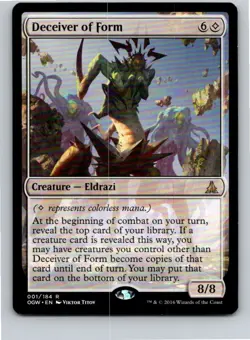 Magic the Gathering Deceiver of Form Oath of the Gatewatch MTG Free Shipping! - Image 1