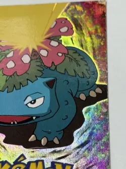 Pokemon Topps Card - Venusaur E3 of 12 Holo Blue Label LP Vintage Rare TCG DMG - Image 3