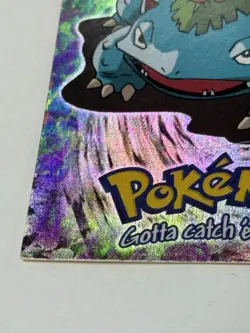 Pokemon Topps Card - Venusaur E3 of 12 Holo Blue Label LP Vintage Rare TCG DMG - Image 5