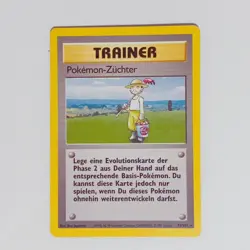 German German 1st Edition Pokemon Base Set Trainer card: Pokemon-Zuchter (Pokemo - Image 1