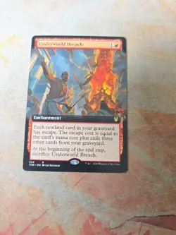 Underworld Breach Extended Art Theros Beyond Death MTG LP - Image 1